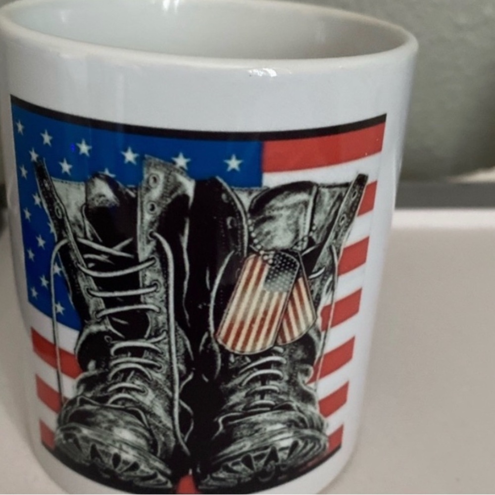 Patriotic Boot Design Mug